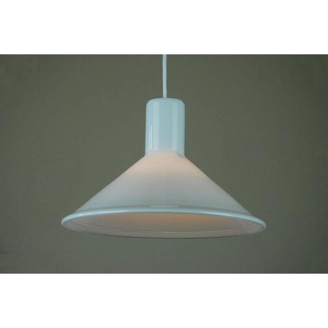 P & T Pendant Lamp by Michael Bang for Holmegaard Glassworks, Denmark, 1970s For Sale - Image 7 of 11