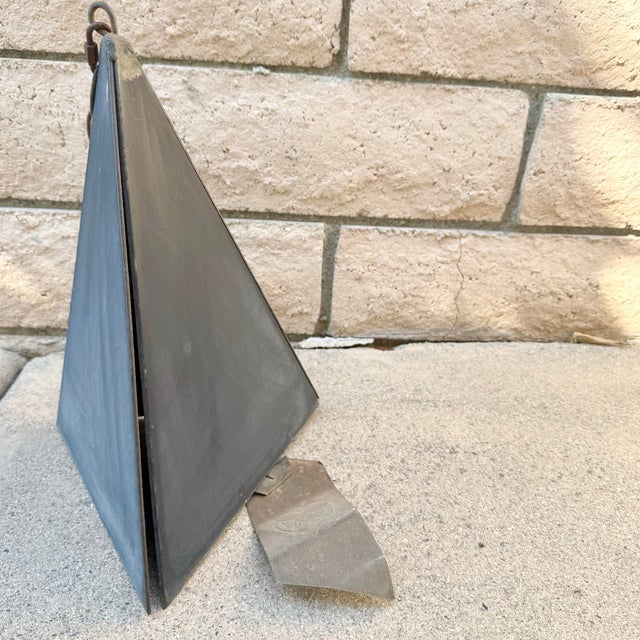 Modern Large Vintage Modern Harmony Hollow Bell Wind Chime Joe Coniff Style 15” Tall For Sale - Image 3 of 5