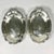 Early 20th C Antique English Art Deco Fan Motif Oval Silverplate Serving Bowls - A Pair For Sale - Image 4 of 13