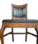 Early 1900’s Stomps-Burkhardt Co, American Edwardian-Era /Tiger Oak / Leather Upholstery Dinning Chair Set of 6 For Sale In Atlanta - Image 6 of 12