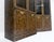 Wood Pair of Dark Burl Wood Lighted Display Curio Cabinets Vitrines Mastercraft MINT For Sale - Image 7 of 18