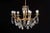 Elegant pair of chandeliers in the style of Gaetano Sciolari. Measure: D cm 67, H cm 50 plus chain cm 50. Up to 250V...