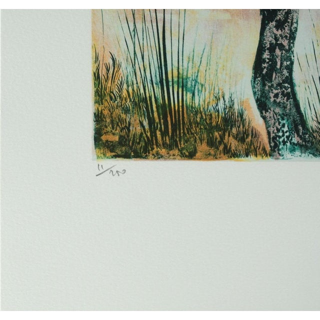 Antonio Rivera, Au bord de la rivière, Lithograph For Sale - Image 5 of 7