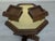 Vintage Octagonal Table with Drawers and Brass Top, 1920s For Sale - Image 13 of 18