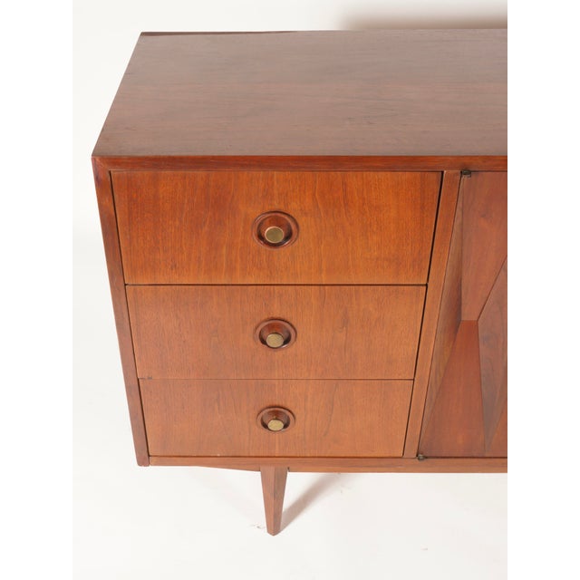 1960s American of Martinsville Harlequin Dresser Designed by Merton L. Gershun For Sale - Image 10 of 12