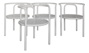 Italian Locus Chairs attributed to Gae Aulenti for Poltronova, 1960s, Set of 4