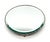 8" Vintage Round Mirrored Plateau Tray With Ornate Silver-Tone Gallery – Hollywood Regency / Neoclassical For Sale - Image 13 of 15