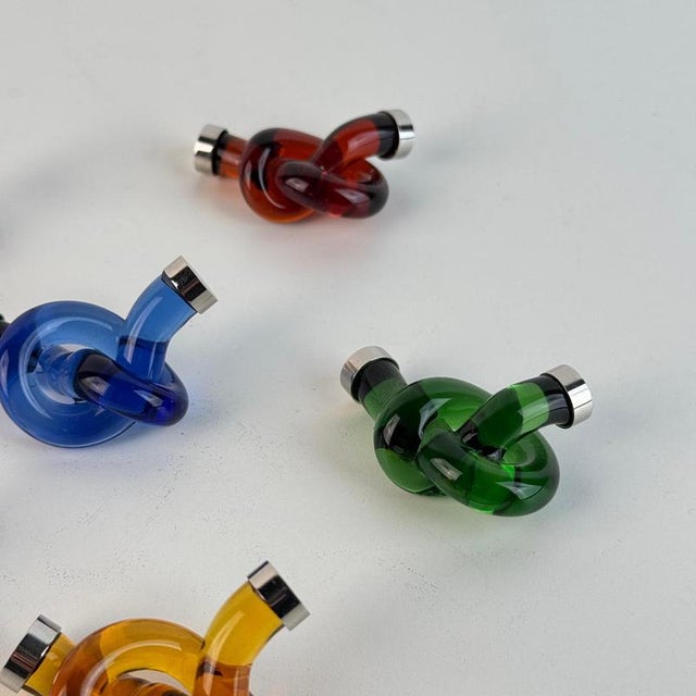 1990s Murano Glass Placeholders from Venini VIP, 1990s, Set of 6 For Sale - Image 5 of 15