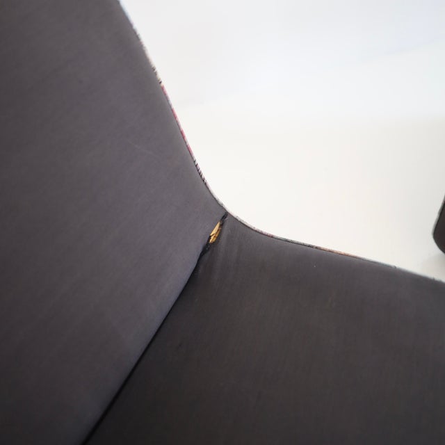 Postmodern 1980s Slipper Chairs by Preview, a Pair For Sale - Image 3 of 5