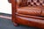 1940s Pegasus Tufted Chesterfield Sofa in Distressed Brown Leather For Sale - Image 12 of 18