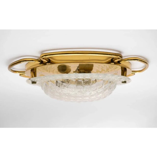 Large Murano Glass Flush Mount, 1960s For Sale - Image 6 of 10