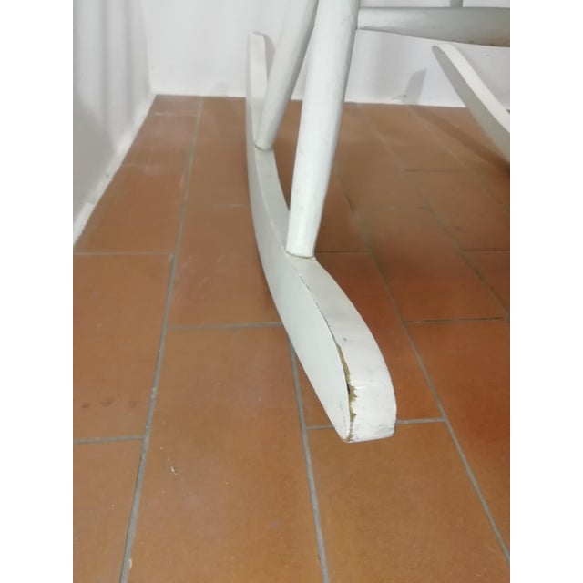 Wood Mademoiselle Rocking Chair by Ilmari Tapiovaara For Sale - Image 7 of 18