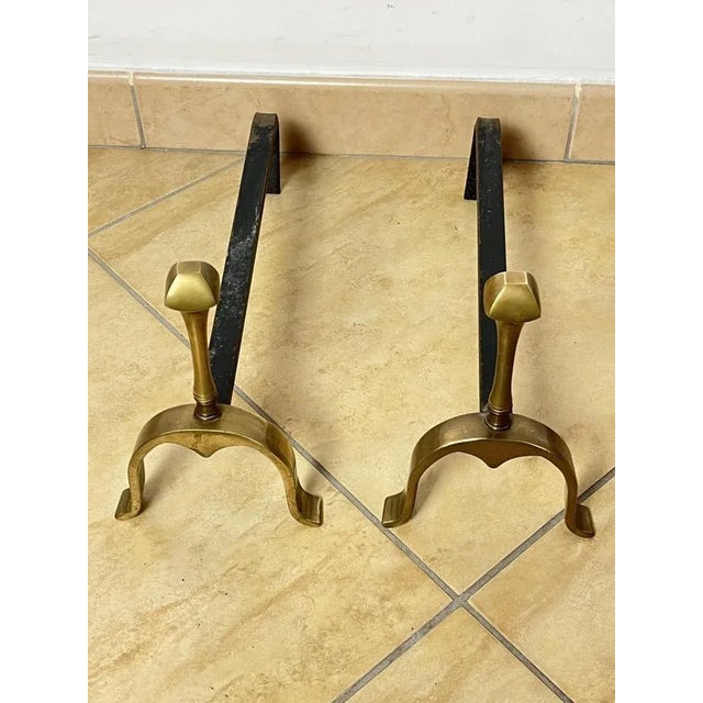 Metal Camino Wings in Brass and Iron, Italy, 1970s, Set of 2 For Sale - Image 7 of 7