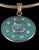 Sol Pendant, Turquoise With Blue Topaz, Diamonds & 14k Gold For Sale - Image 11 of 12