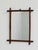 Wood Antique Faux Bamboo Mirror, France For Sale - Image 7 of 14