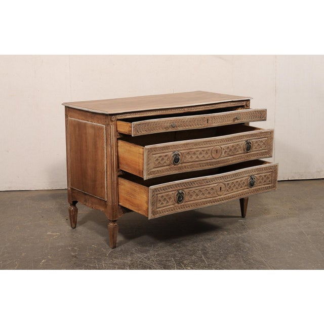 Late 18th C. Italian Finely Carved Chest For Sale - Image 11 of 11