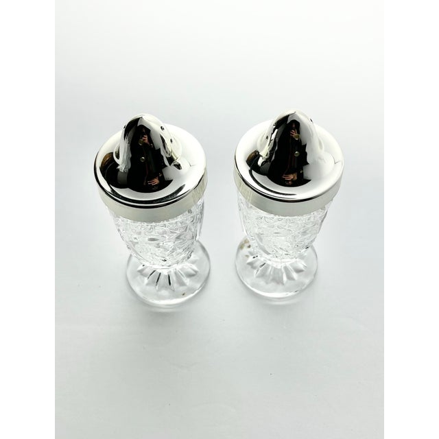 1990s 1990s Hofbauer “Byrdes” Crystal Dinnerware Serving Hostess & Decor Set - 5-Piece For Sale - Image 5 of 10