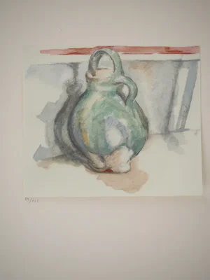 Paul Cezanne, The Green Jug, Lithograph and Stencil