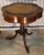 Traditional Cloverleaf (6-Lobed) Drum With Elaborate Inlay, Gilded Tooled Inset Leather Top, ca.1930s/40s, For Sale - Image 3 of 11