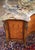 French Louis XV Style Walnut and Satinwood Inlaid Marble Top Vanity Circa 1920's For Sale - Image 10 of 14