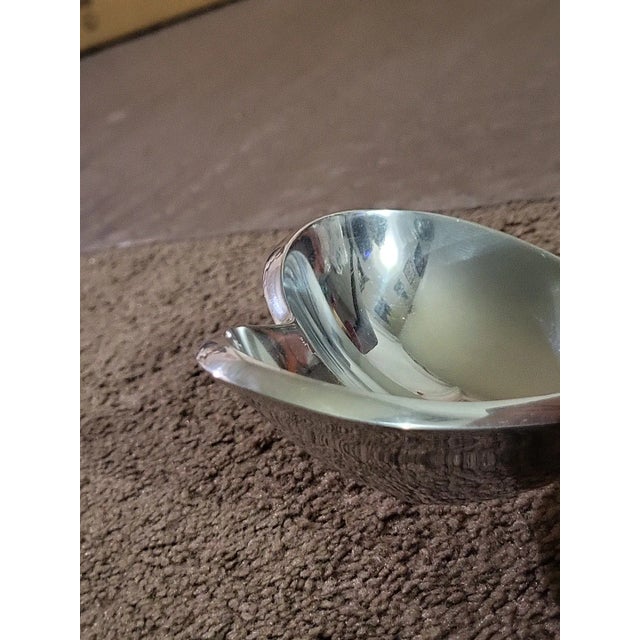 Metal Nambe Amore Mini Heart Bowl For Sale - Image 7 of 7