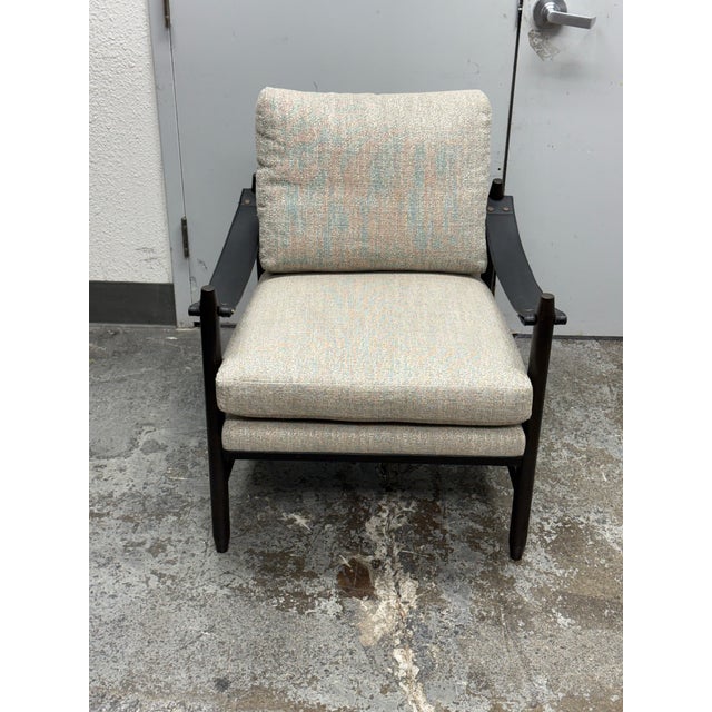 Modern Lily Jack Bespoke Oak Wood Accent Chair For Sale - Image 3 of 12