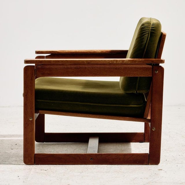 Hungarian Beech Lounge Chair, 1960s For Sale - Image 3 of 16