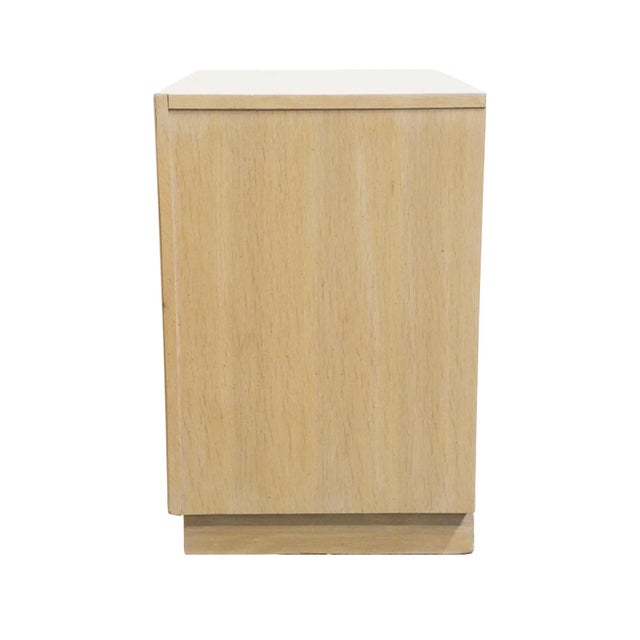 Stanley Furniture Bleached Maple Contemporary Coastal Style 26" Two Drawer Nightstand 920-23-80 For Sale - Image 10 of 13