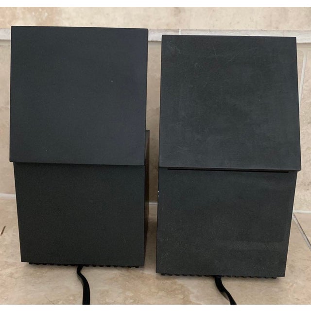 Black Vintage Cini & Nils Italian Modernist “Cuboluce” Bedside Table Lamps – A Pair For Sale - Image 8 of 11