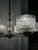 Silver Vintage Six-Arm Chandelier, Sweden, 1960s For Sale - Image 8 of 13