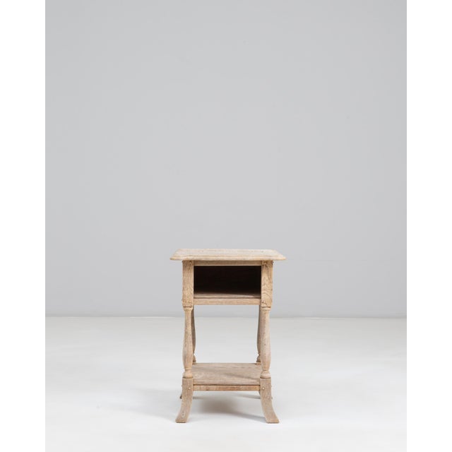 Wood 1920s French Oak Side Table For Sale - Image 7 of 18