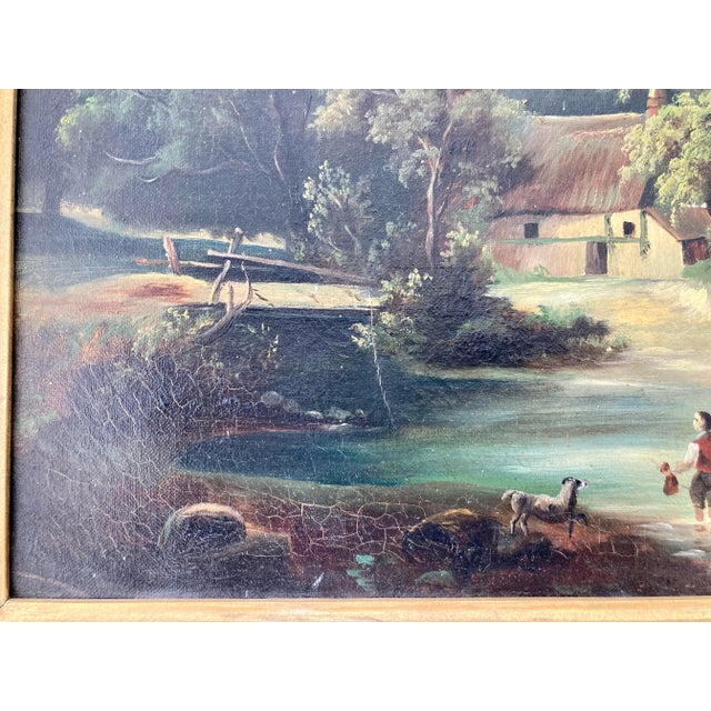 French 19th Century Landscape Painting For Sale In Los Angeles - Image 6 of 12