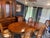 French Provincial 9 Piece Dining Set- Vintage White Furniture Co. French Provincial Dining Table-6 Cane Chairs With Custom Felt Pads (Incl. 2 Leafs & Felt Pads) For Sale - Image 3 of 12