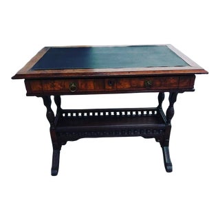 19th Century Walnut Writing Desk For Sale