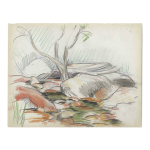 Grace Spongberg Creek Landscape Drawing