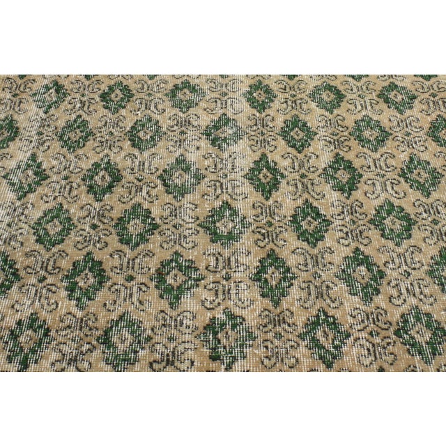 Textile Zeki Muren Vintage Turkish Sivas Rug - 03'03 X 06'01 For Sale - Image 7 of 10