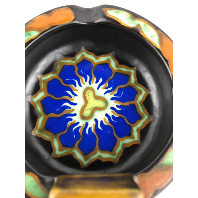 Ceramic Ashtray or Key Holder/Vide Poche Dutch Art Nouveau For Sale In Miami - Image 6 of 7