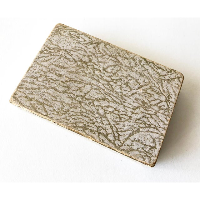 1950s 1950s Paul Lackritz Rose Gold Ruby Sword Pin with Original Box For Sale - Image 5 of 5