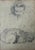 Piet Hein Eek Heinrich Pforr, Collection of 6 Drawings on 4 Sheets Woman Handicrafts, 1920s, Pencil For Sale - Image 4 of 12