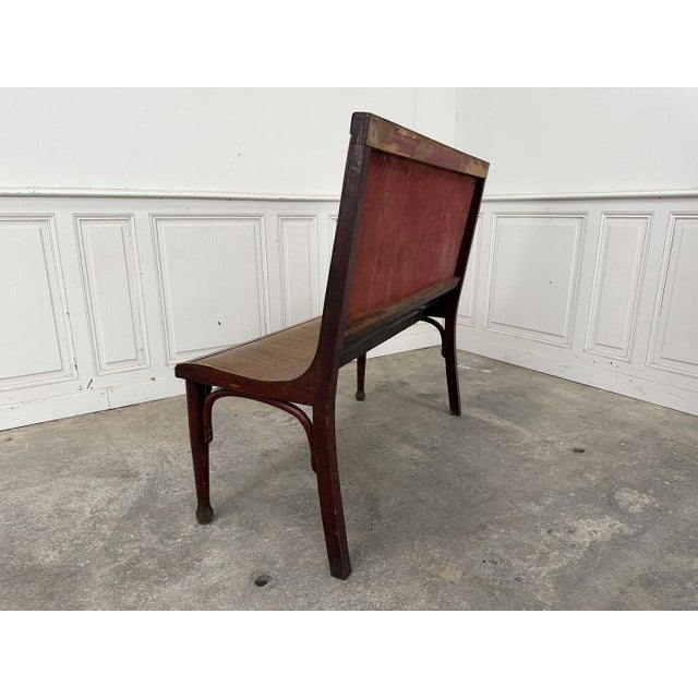 Bistro Benches from Fischel, 1920, Set of 3 For Sale - Image 6 of 10