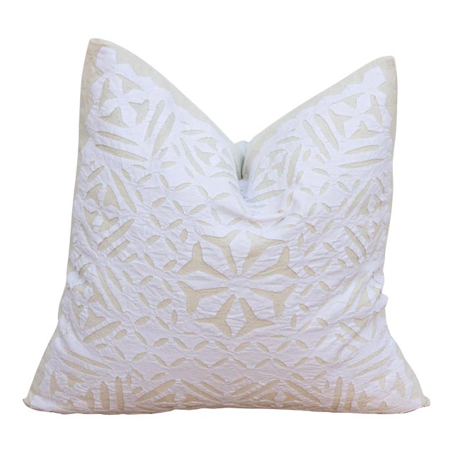 Tuli Applique Pillow Cover For Sale
