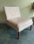 1960s Vintage Jens Risom Design Walnut Framed + Tufted Lounge Chair For Sale - Image 9 of 9