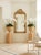 Pair of Vintage Natural Wicker Urn Planters With Pedestal Plinths For Sale - Image 10 of 12
