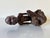 Vintage Hand-Carved Wood African Man Sculpture For Sale - Image 9 of 12