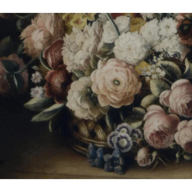 Carlo De Tommasi, Dutch School Floral Still Life, Oil on Canvas, 2013 For Sale - Image 9 of 11