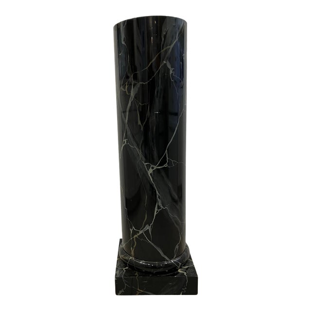 1970s Faux Marble Column For Sale