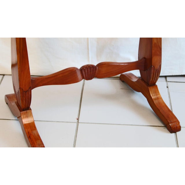 Biedermeier Sewing Table, 1830s For Sale - Image 8 of 10