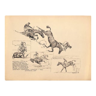 Dramatic - I'll Say So - Next Last Fence Grasslands 1930 Reproduction For Sale