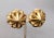 Vintage 1980s Les Bernard Matte Goldtone Spiral Clip Earrings-2 Pieces For Sale - Image 10 of 12