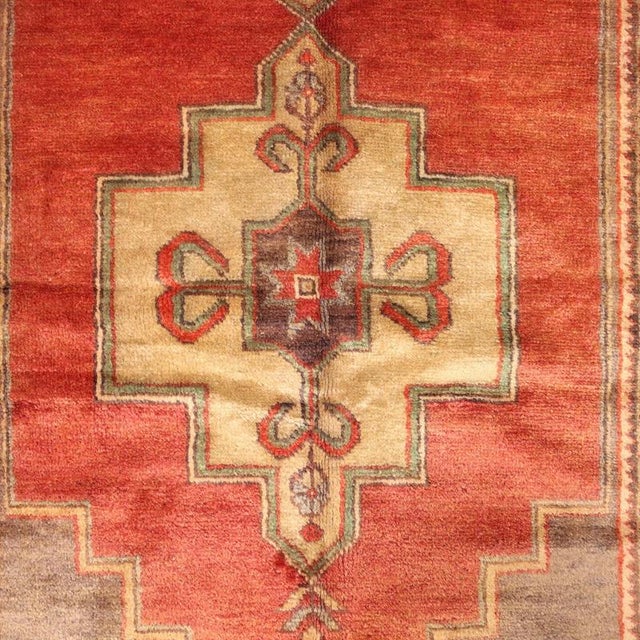 Vintage Turkish Jorun Rug For Sale - Image 4 of 9